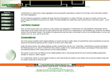 Tablet Screenshot of contentworks.com